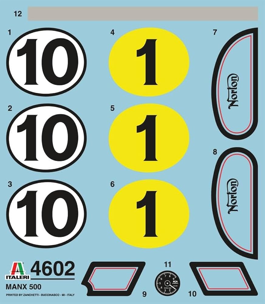 イタレリ ノートンマンクス 500cc プラモデルキット　未使用 Amazon | イタレリ 1/9 ノートン マンクス 500cc 1951